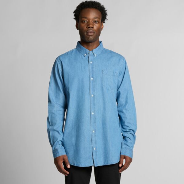 Mens Blue Denimshirt Thumbnail
